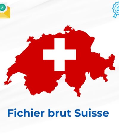 Fichier brut 400 000 contacts en Suisse francophone