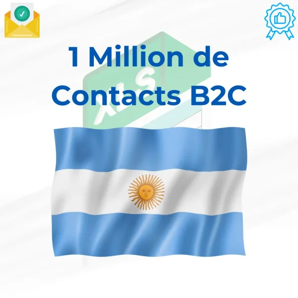 Base de Données Argentina Brute – 1 Million de Contacts B2C