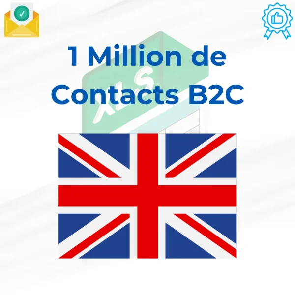 Base de Données Royaume-Uni Brute – 1M Contacts B2C