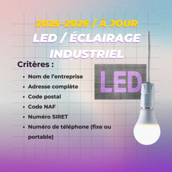 LED / éclairage industriel