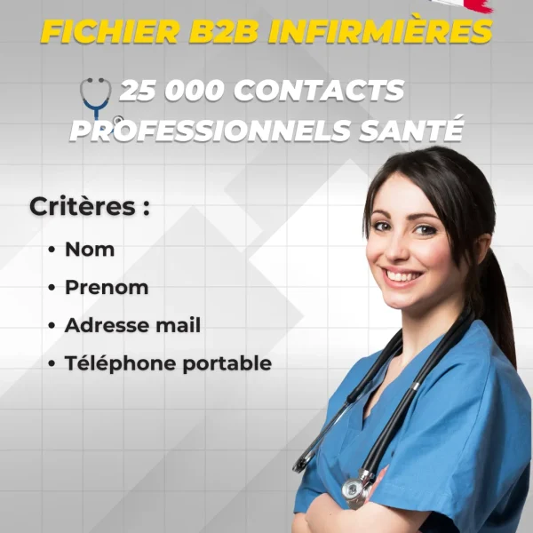 Fichier B2B Infirmières